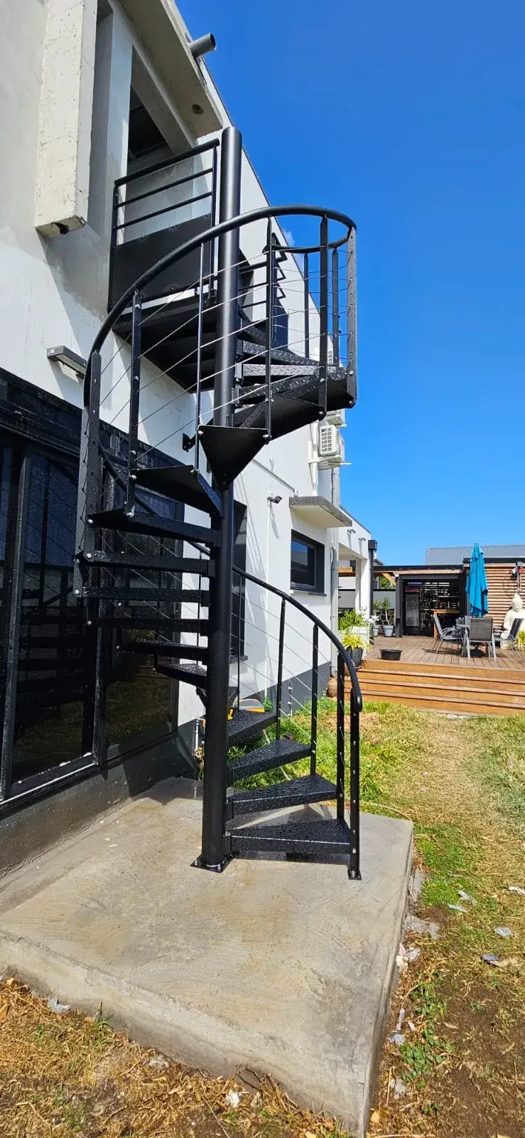 escaliers-exterieur-en-metal-sur-mesure-Will Métal